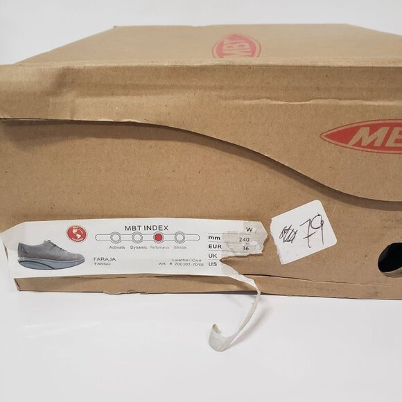 MBT Women's Faraja Walking Shoe in Leather - Size 5-5.5‎ - Picture 2 of 11